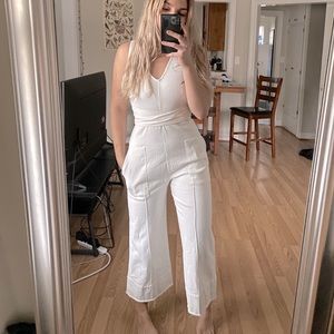 White jumpsuit